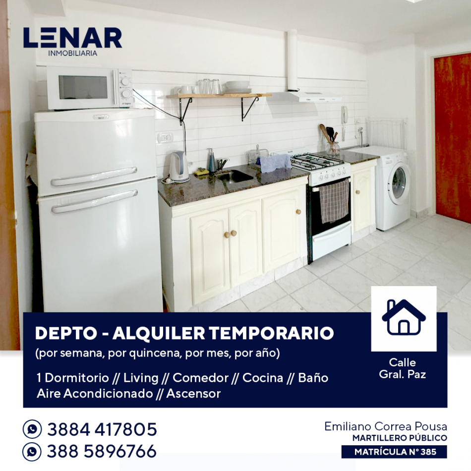 ALQUILER TEMPORARIO