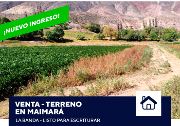 TERRENO EN MAIMARA